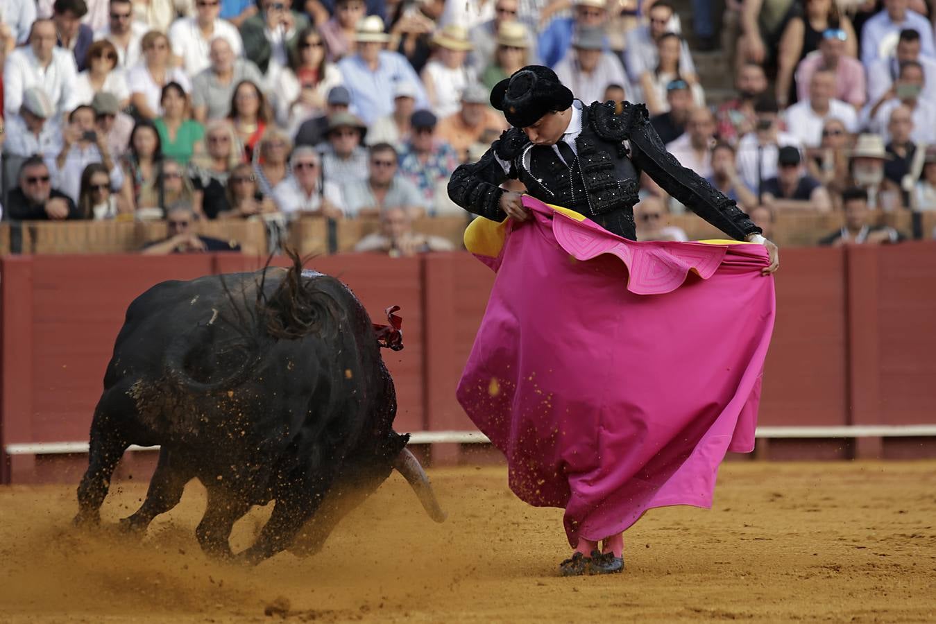 Roca Rey, en la segunda corrida de la Feria de San Miguel de Sevilla 2024