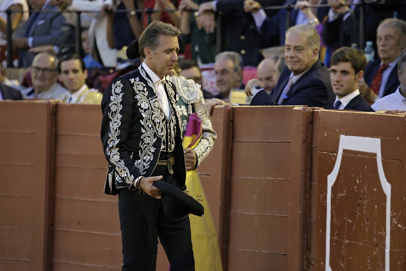 Pablo Hermoso de Mendoza, en la tercera corrida de la Feria de San Miguel de Sevilla 2024