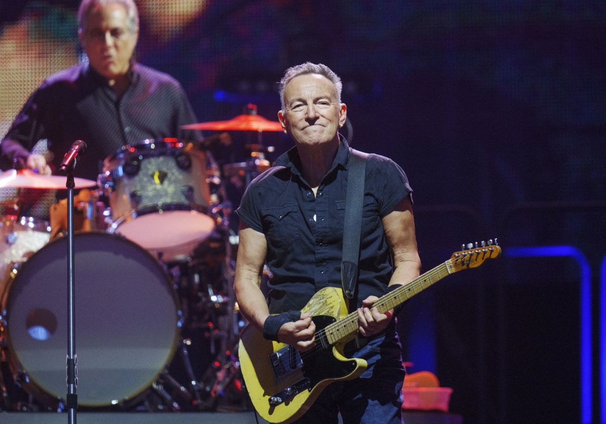 Bruce Springsteen en un concierto el año pasado en Copenhague