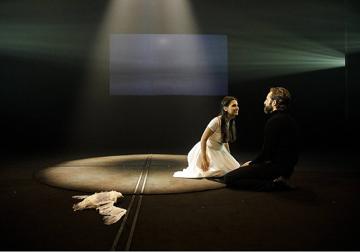 Belén González del Amo y Agus Ruiz, en un momento del espectáculo