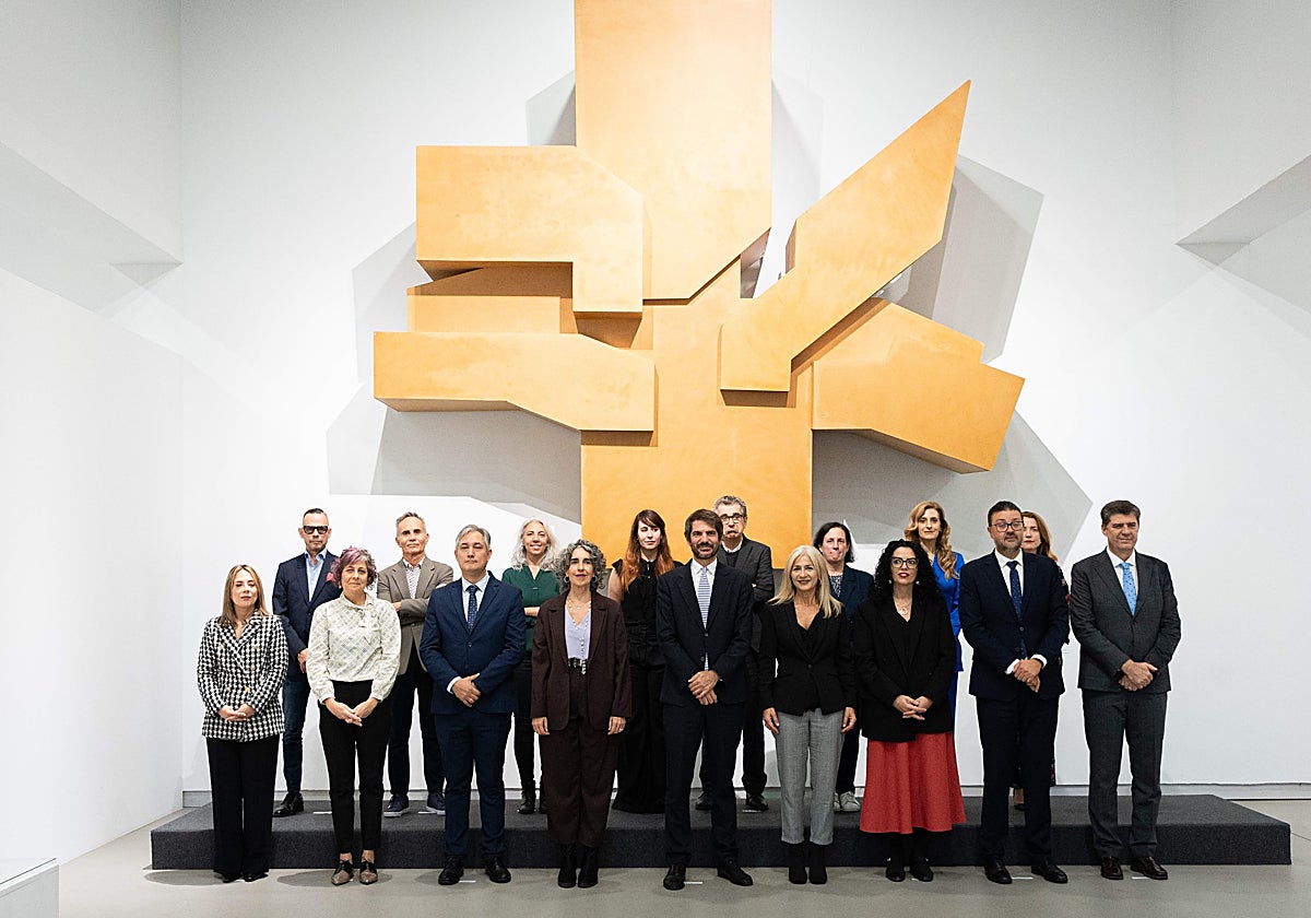 Foto de familia de la Conferencia Sectorial de Cultura, celebrada en Vitoria