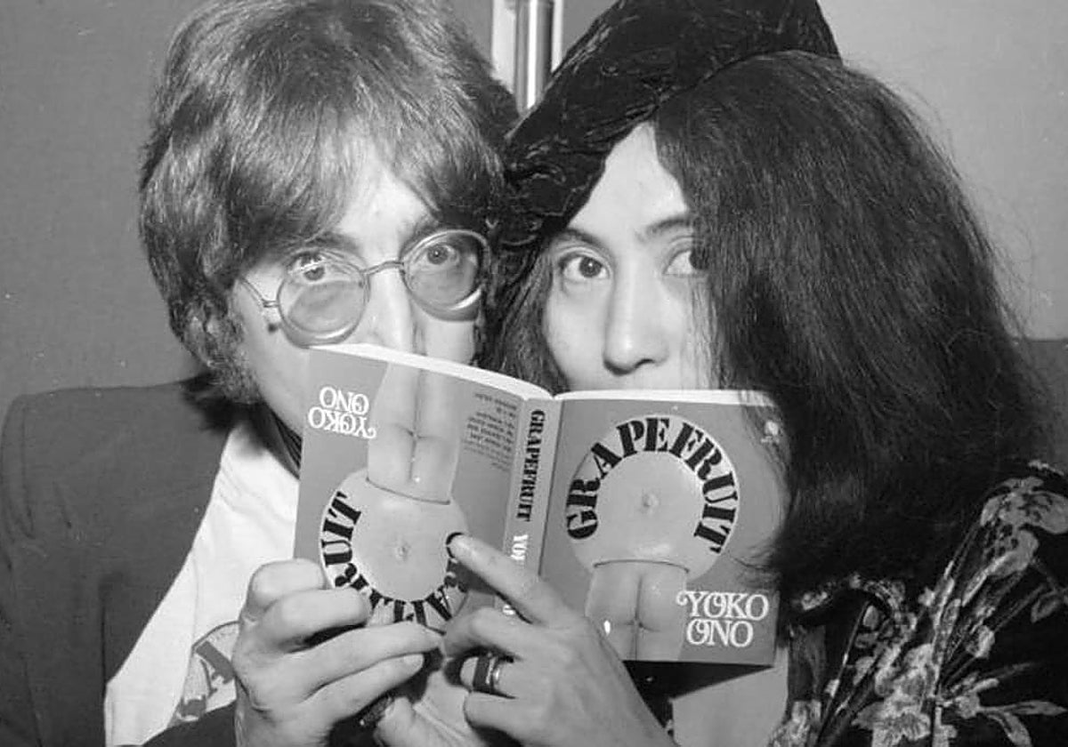 John Lennon y Yoko Ono