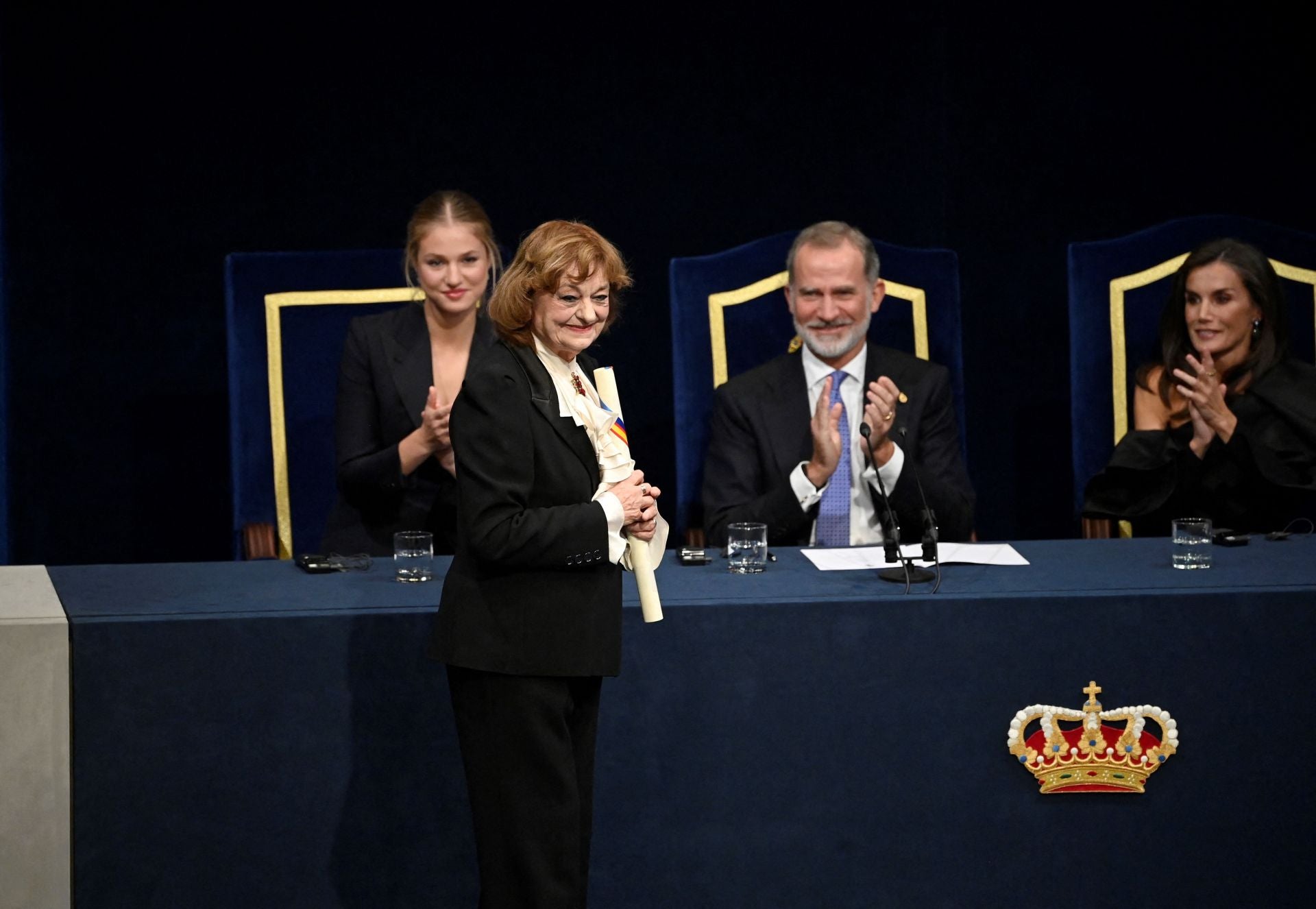 Ana Blandiana recoge el Premio Princesa de Asturias de las Letras 2024