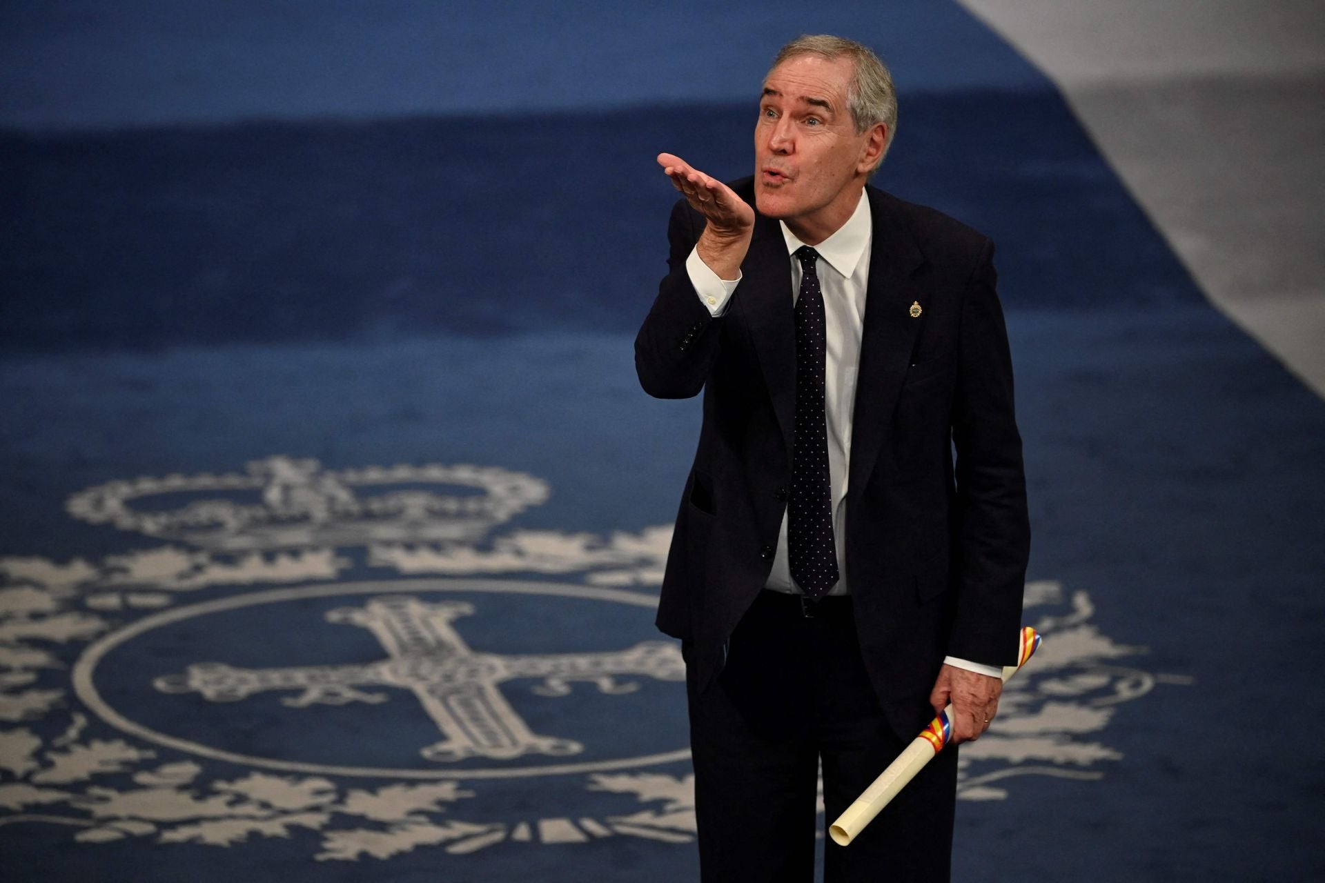 Michael Ignatieff, tras recoger el Premio Princesa de Asturias de Ciencias Sociales 2024
