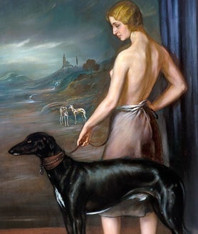 Imagen secundaria 2 - De arriba abajo, 'El Cardenal' (1912), y 'Picador gitano' (1903), de Zuloaga; asimismo, 'Diana' (1924), de Romer ode Torres