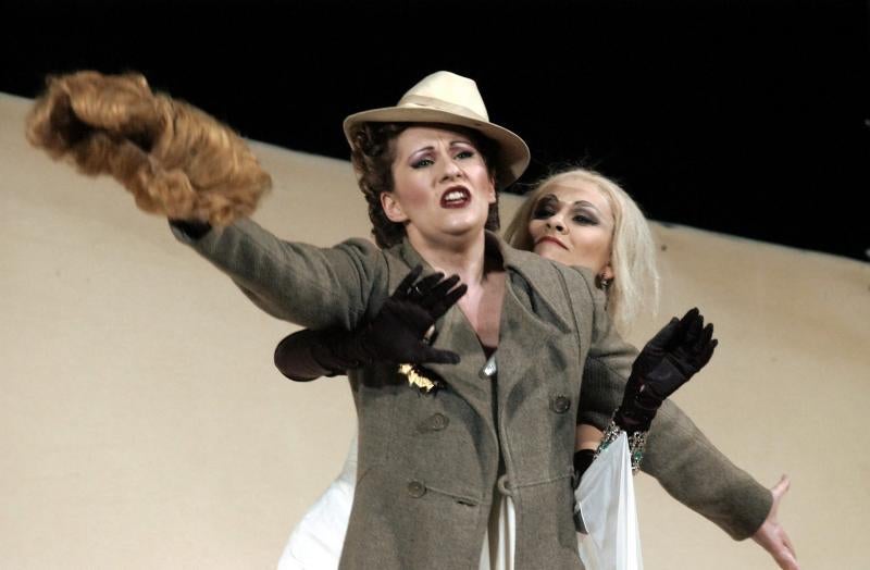 Escena de un montaje de 'La coronación de Popea', ópera de Claudio Monteverdi