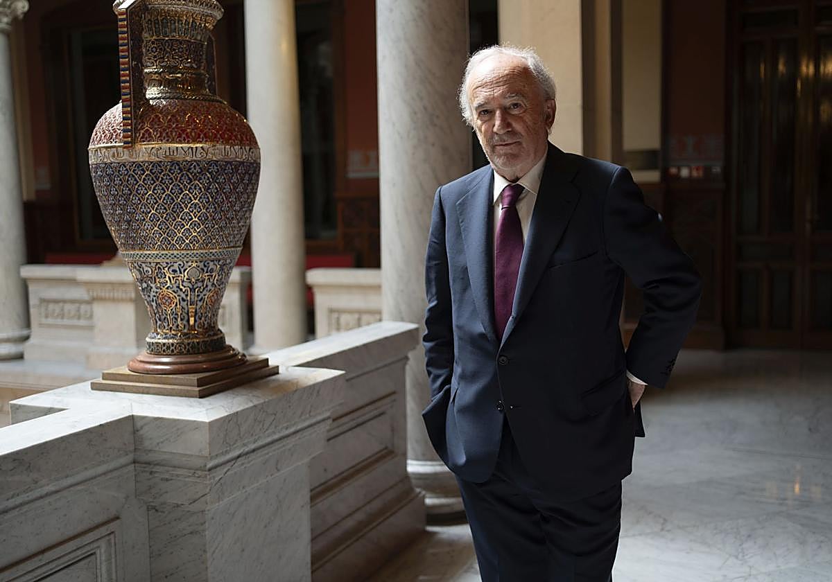 Muñoz Machado, retratado en la RAE