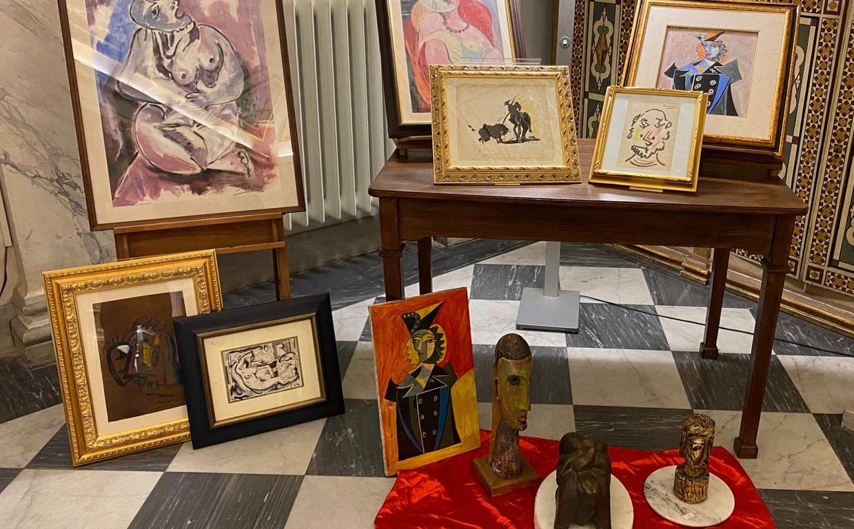 Requisadas más de 2.100 obras de arte valoradas en 200 millones de euros a una red de falsificación europea