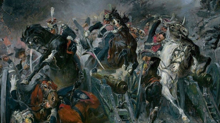 La batalla de Somosierra, por Stanisław Kaczor Batowski (1911)