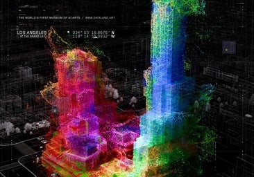 Dataland, el primer museo para el arte IA, una obra de Refik Anadol