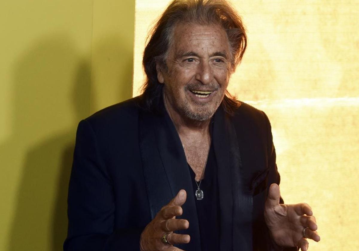 El actor norteamericano Al Pacino