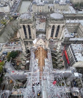 Imagen secundaria 2 - La reconstrucción de Notre Dame, en datos