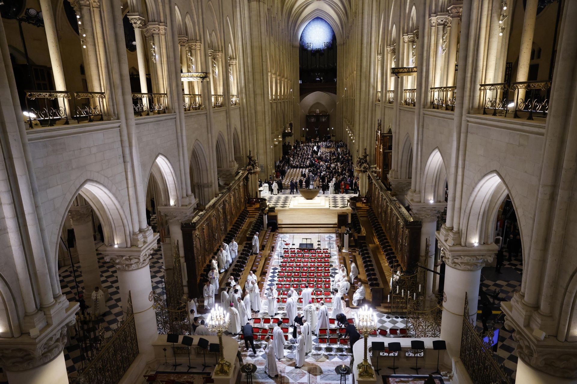 Interior de Notre Dame