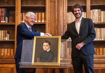 Un solo cuadro: Urtasun escenifica la primera devolución de las obras incautadas por el franquismo