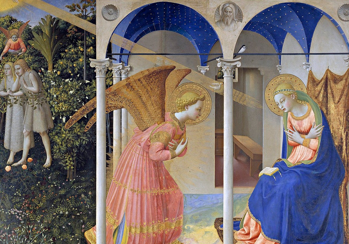 'La Anunciación', de Fra Angelico