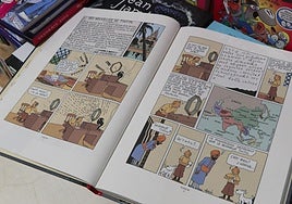 Tintín y 'El loto azul', la primera obra maestra de Hergé renace a sus 90 años
