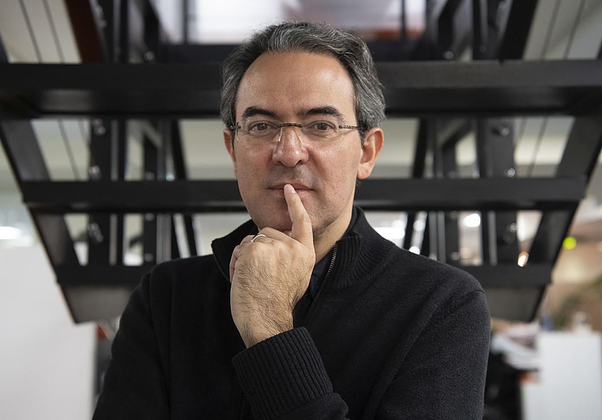 El escritor colombiano Juan Gabriel Vásquez