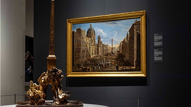 Bernini'nin 'Dört Nehir Çeşmesi', Kraliyet Koleksiyonları Galerisi'nin Avusturya Odasında