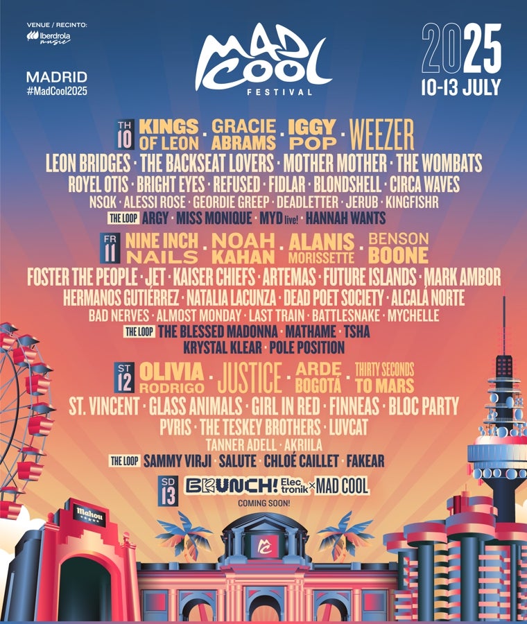 Mad Cool suma a Nine Inch Nails y desvela su programación por días