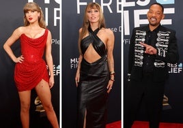 Los Grammy 2025, en imágenes: de Taylor Swift o Miley Cyrus al regreso de Will Smith