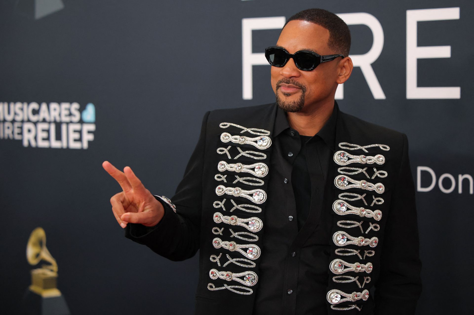 Un rostro tan carismático como Will Smith no se perdió la cita en Los Ángeles.