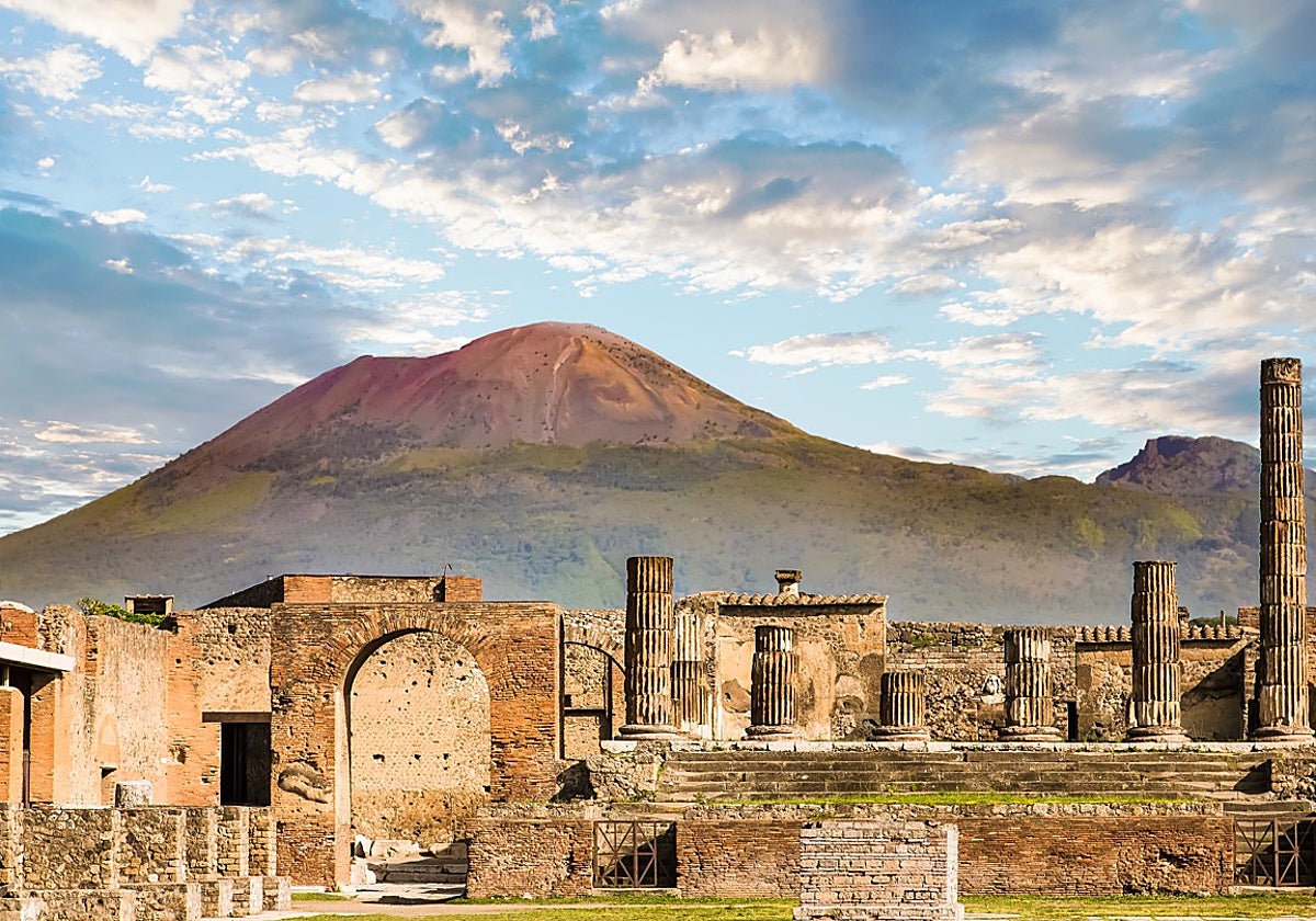 Vestigios de Pompeya