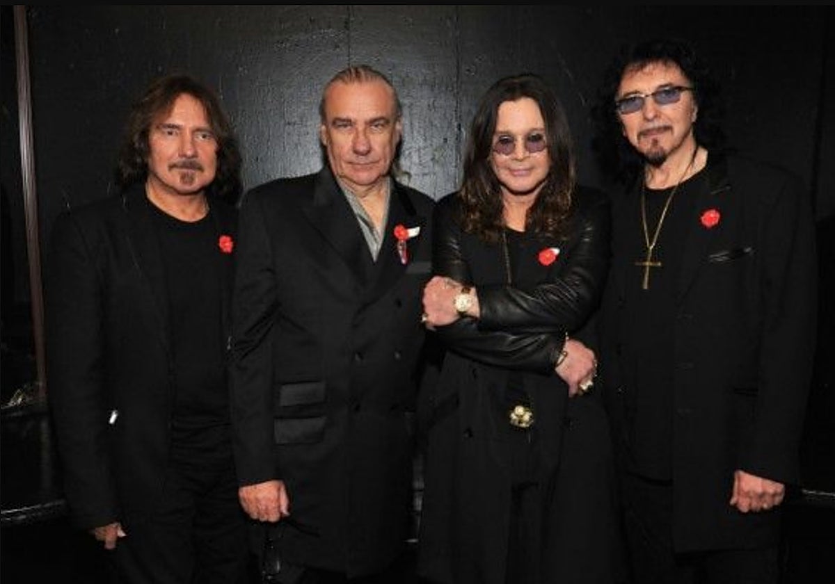 La formación original de Black Sabbath