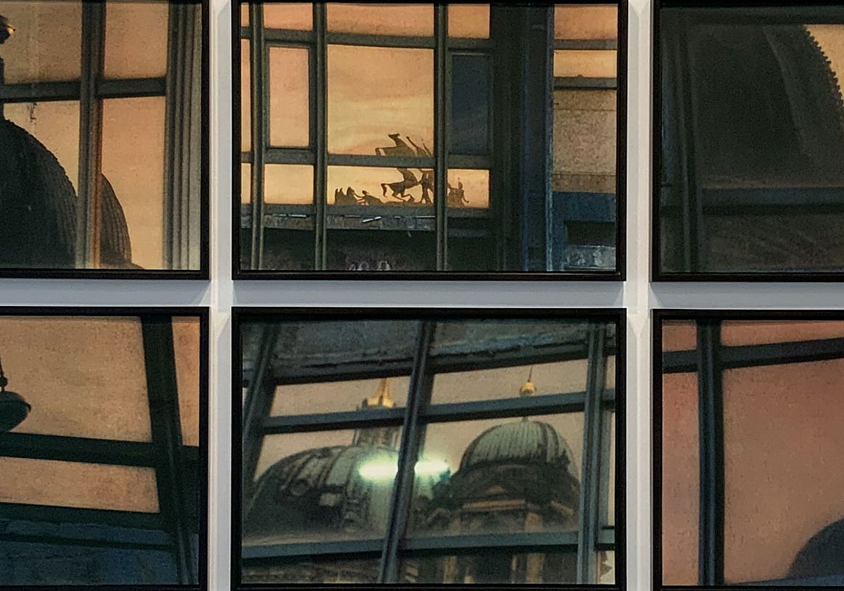 Detalle de las obras de la serie 'Palast' (2005)