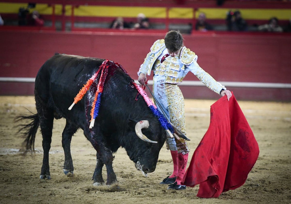 Zulueta con el sexto