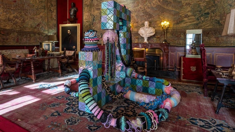 'Diagonals', de Joana Vasconcelos, en el salón Gran Duque