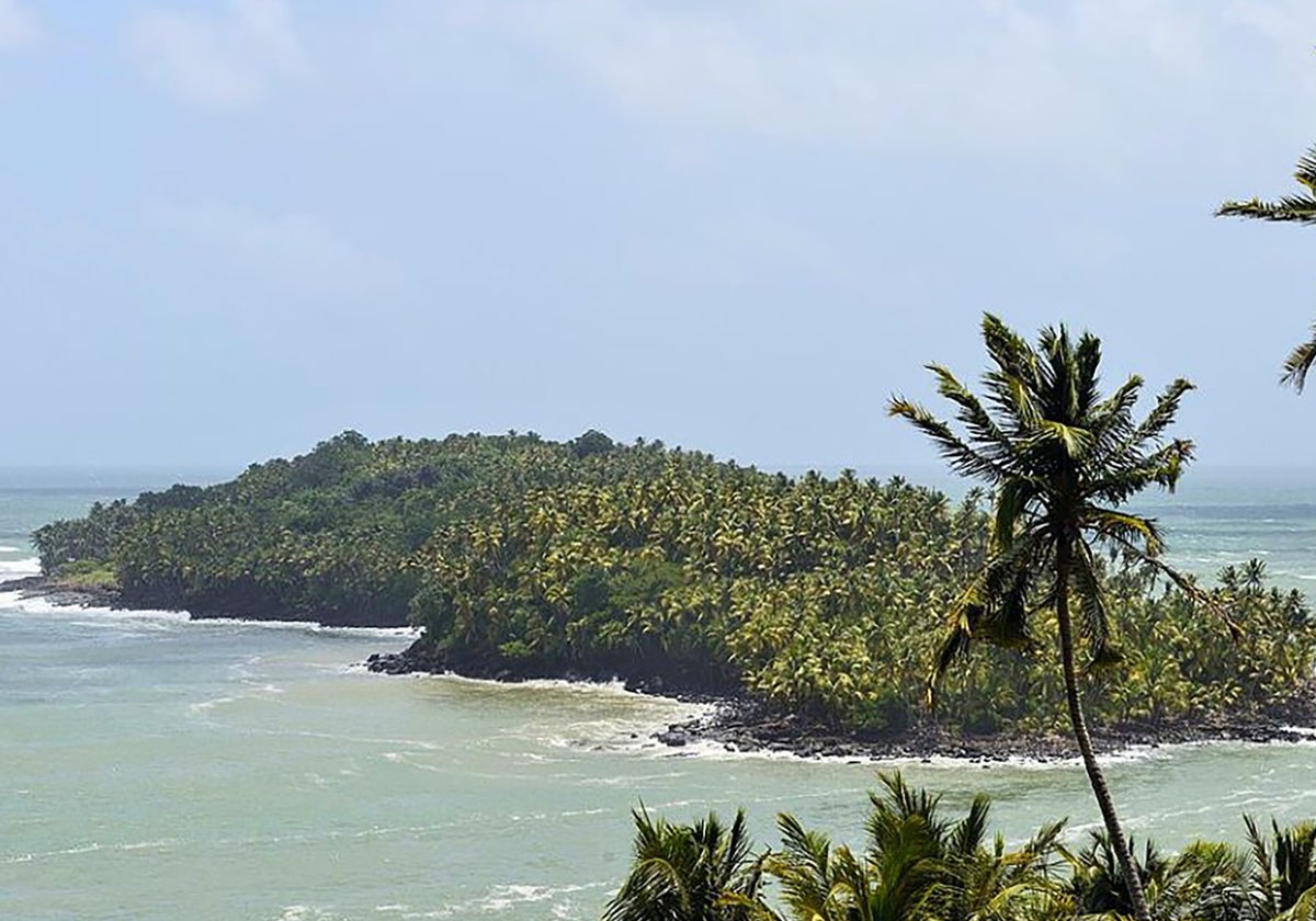 La isla del Diablo se encuentra frente a las costas de la Guayana Francesa