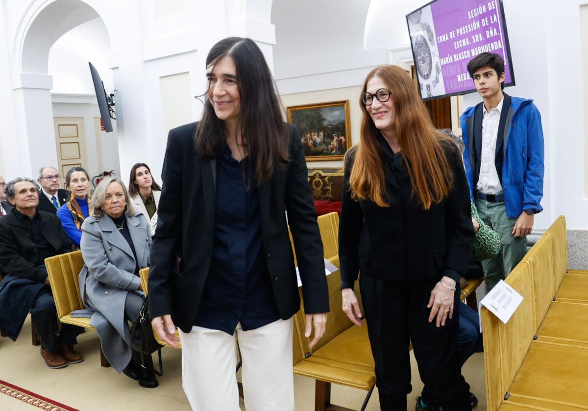 María Blasco y Ruth Toledano, en una imagen de diciembre de 2024