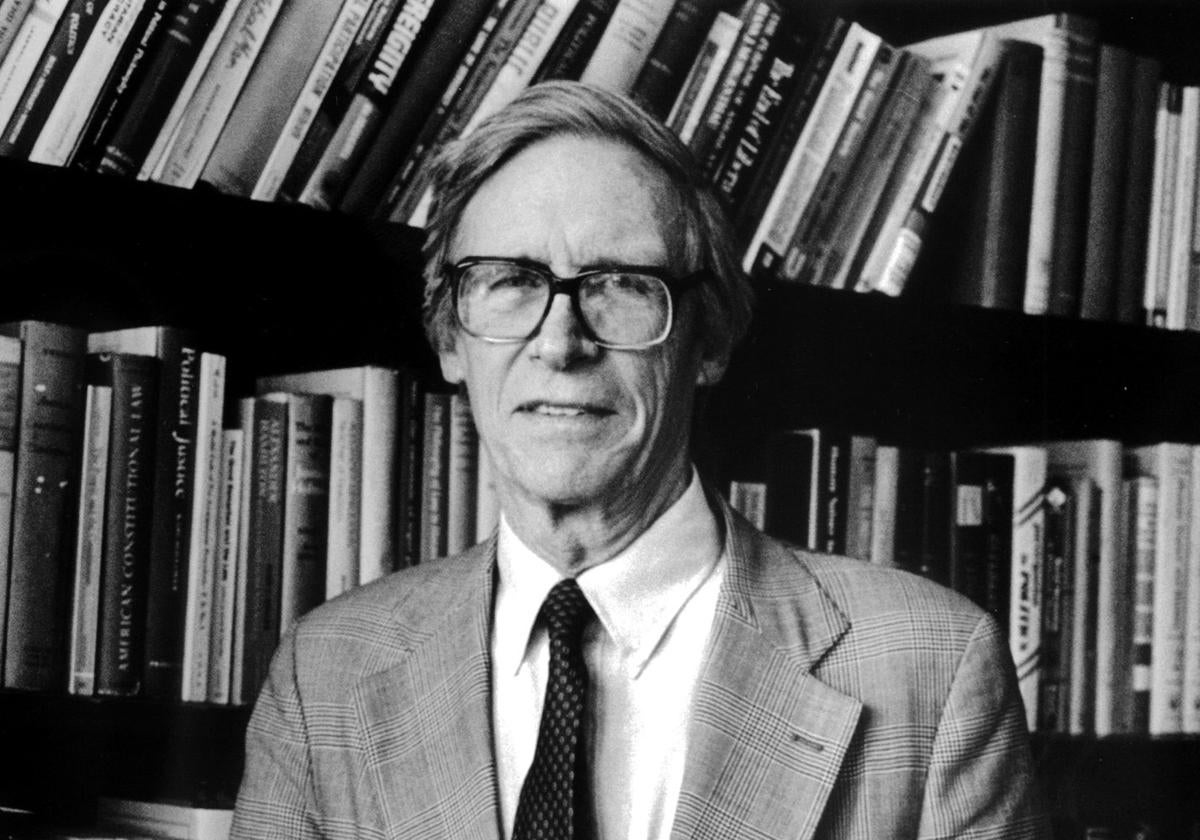 El filósofo John Rawls