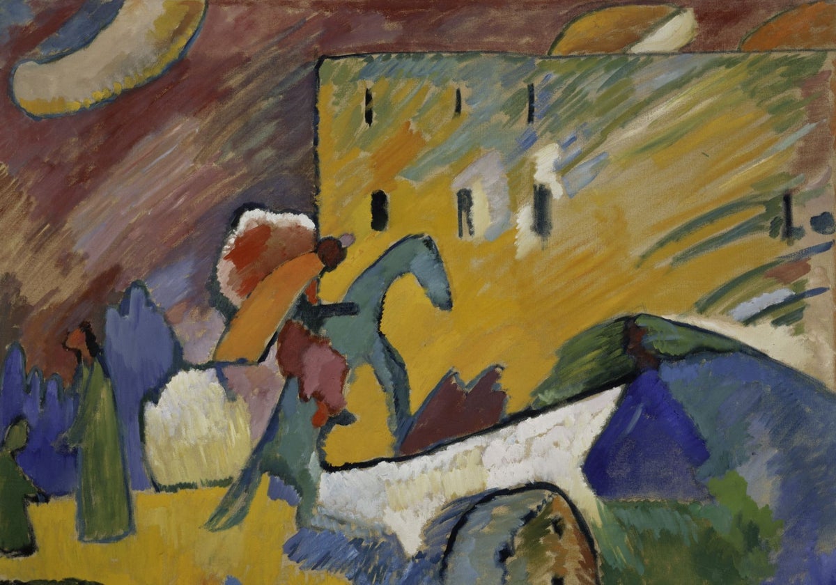 'Improvisation 3', óleo de 1909