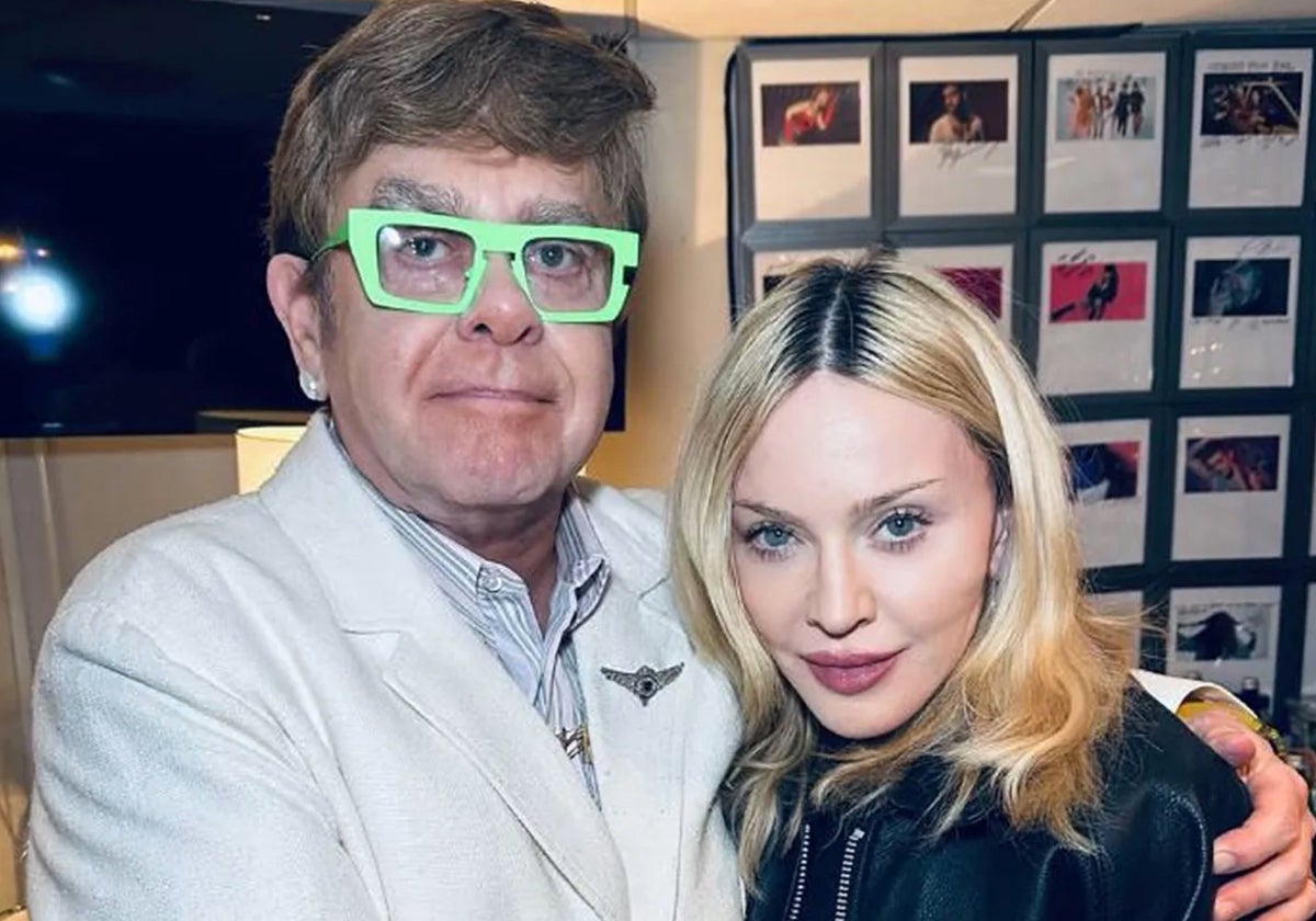 Elton John y Madonna