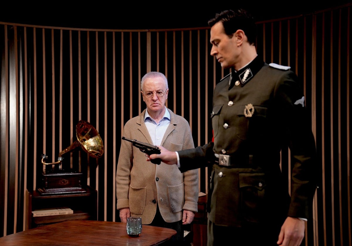 Carlos Hipólito y Cristóbal Suárez, en 'Música para Hitler0