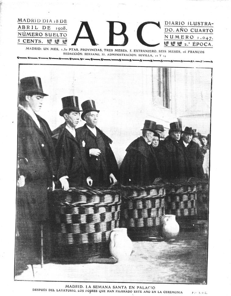 Imagen - Portada de ABC del 18 de abril de 1908