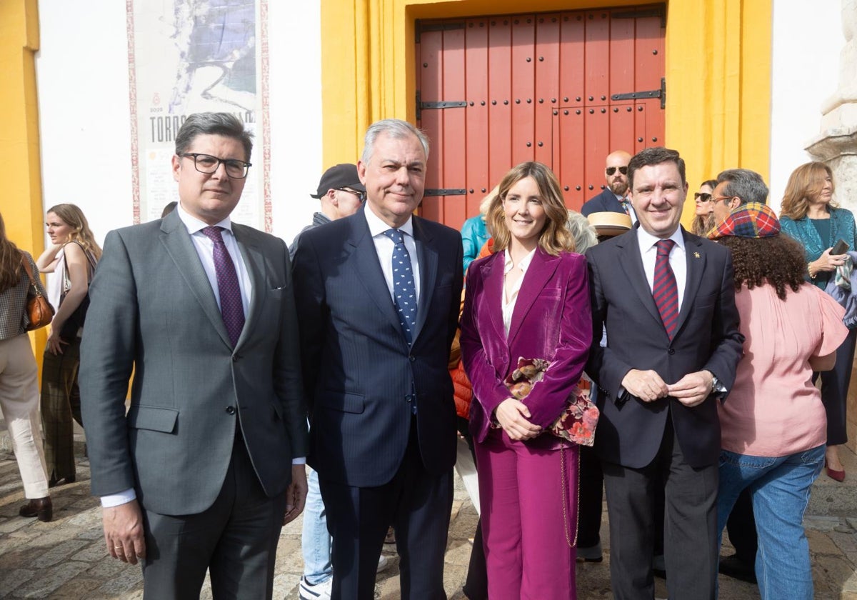Álvaro Pimentel, José Luis Sanz, Blanca Gastalver y Juan de la Rosa