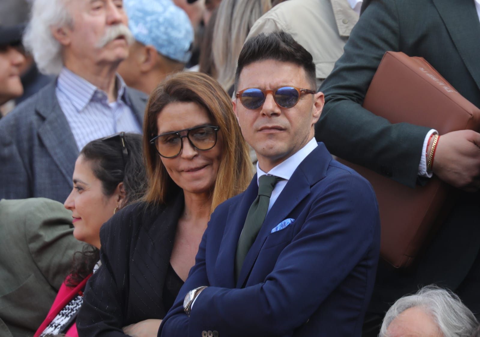 Joaquín Sánchez y Susana Saborido