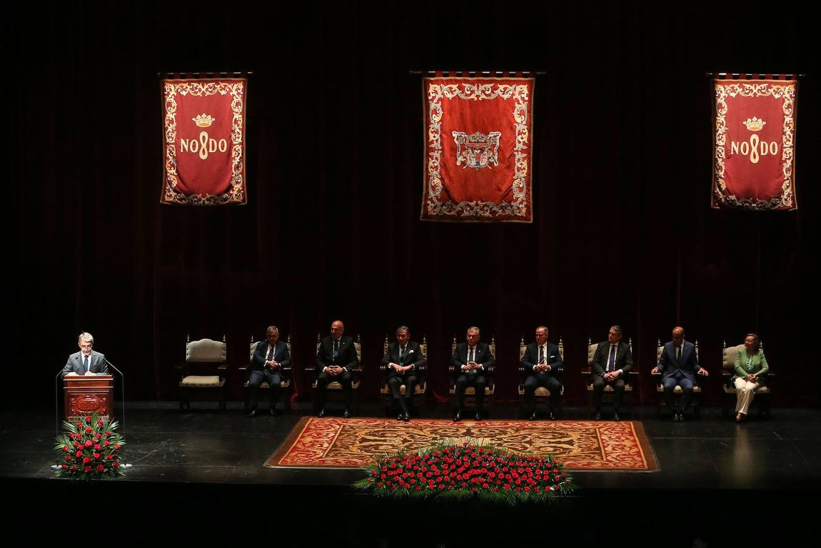 Pregón taurino de Victorino Martín en el Teatro de la Maestranza