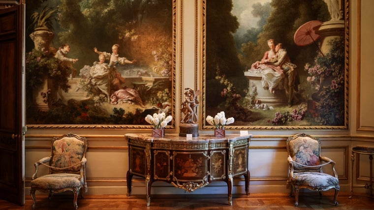 Vista de la sala Fragonard