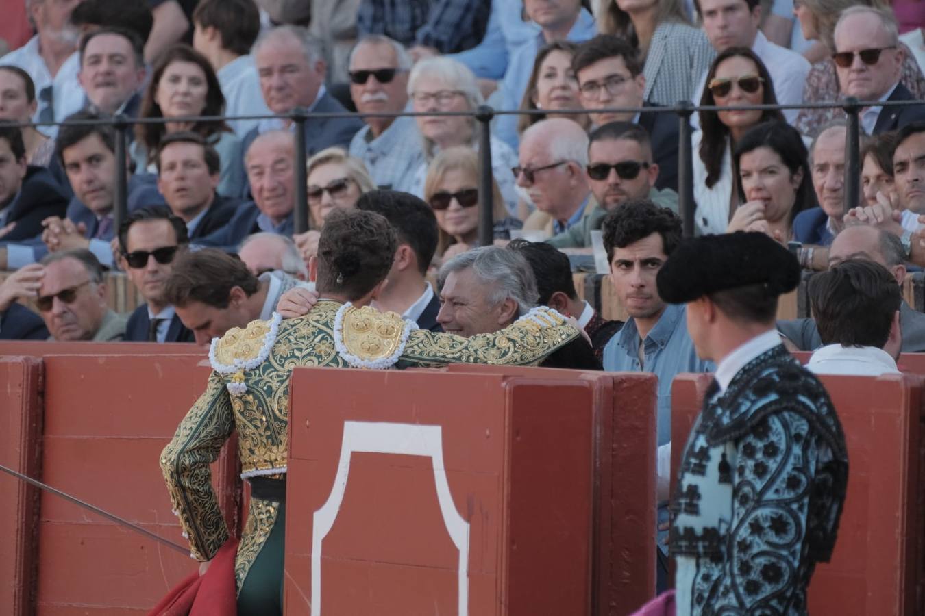 Calerito, con el primero de su lote