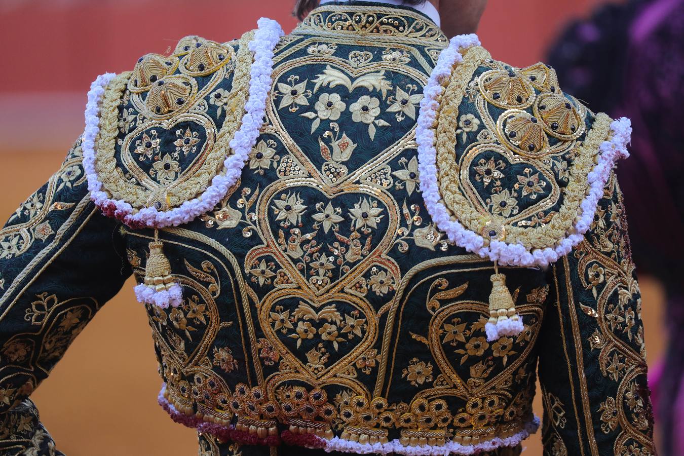 Imagen de la corrida de este martes en la plaza de toros de la Maestranza