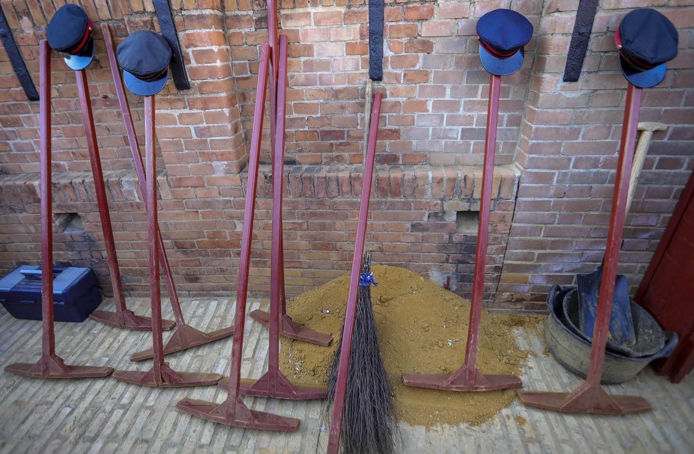 Imagen de la corrida de este martes en la plaza de toros de la Maestranza