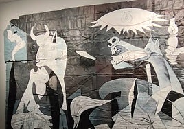 'Guernica despedazado', de Julio Anaya: dividir el 'Guernica' para amplificarlo