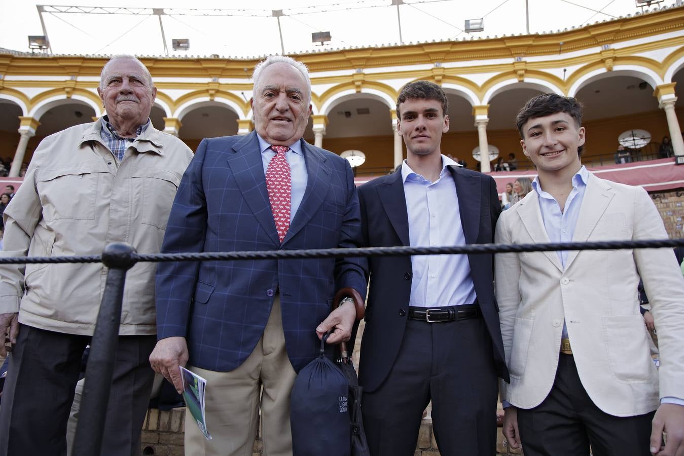 Jorge Morell, Manuel Contreras, Ignacio Contreras y Ángel Ruiz