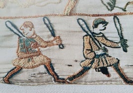 Disputa entre historiadores por el pene número 94 del tapiz de Bayeux