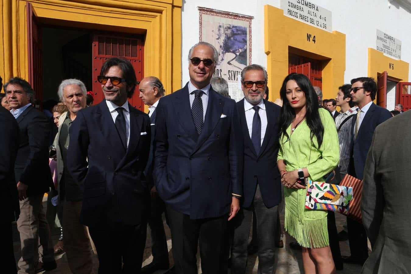 Javier Conde, Francisco de Agostino, Larry Gil y Vanessa Santos