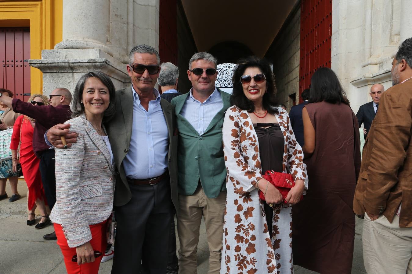 Lourdes González, Juan Romero, Ángel Gomez y Carmen Alfonso