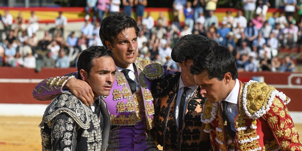 Suspendida la corrida de la Copa Chenel: García Pulido y Álvaro Burdiel, heridos en Alalpardo